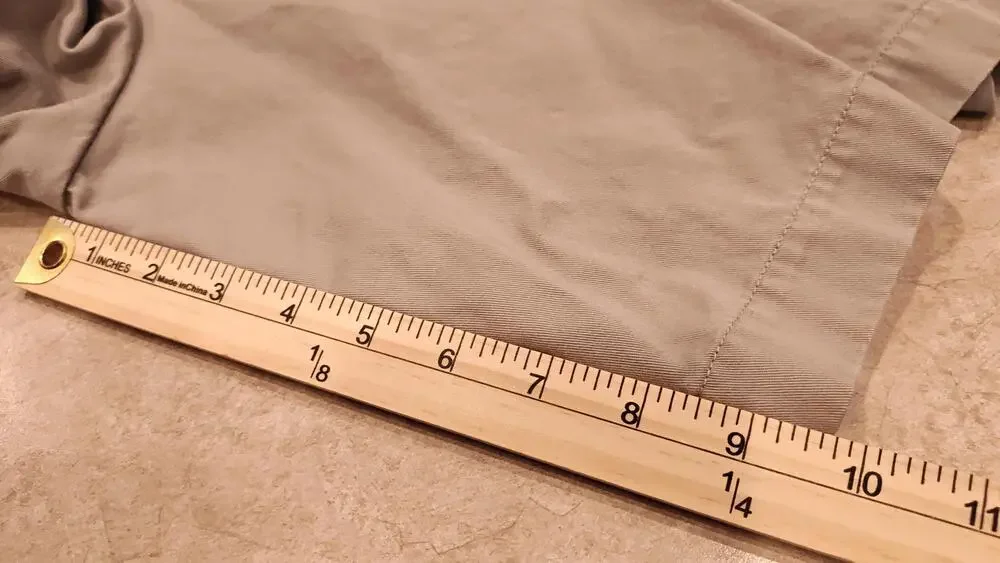 Polo Ralph Lauren Chino Shorts Mens 40 Beige Relaxed Fit Cotton Pockets Casual